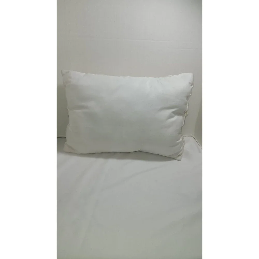 White Gold Brushed Throw Pillow Diamond Pattern Luxury Decorative Rectangle